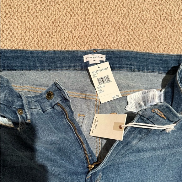 Good American Women's Dark Blue Skinny Jeans - Picture 3 of 3